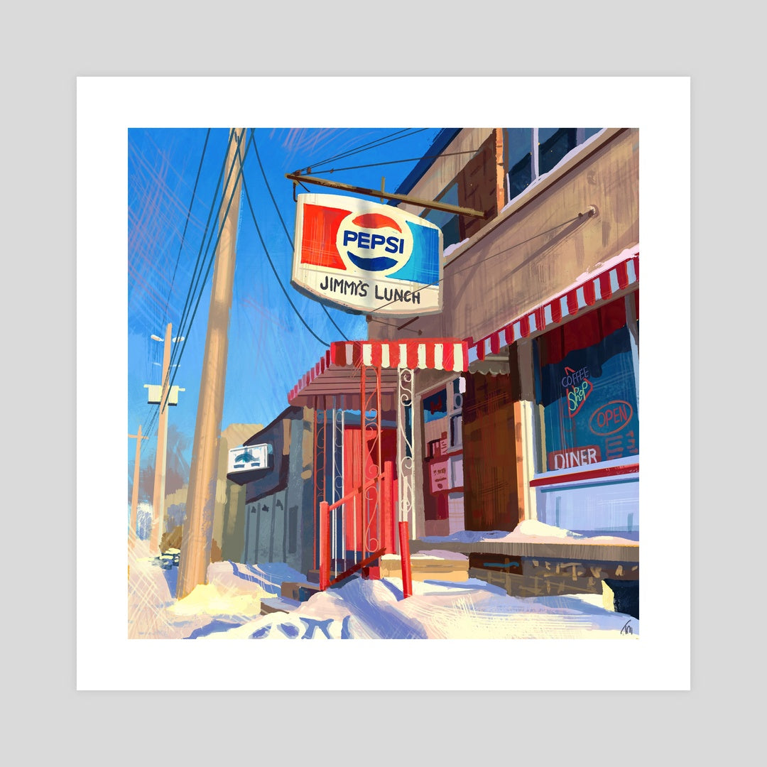 Jimmy's Lunch Print thumbnail