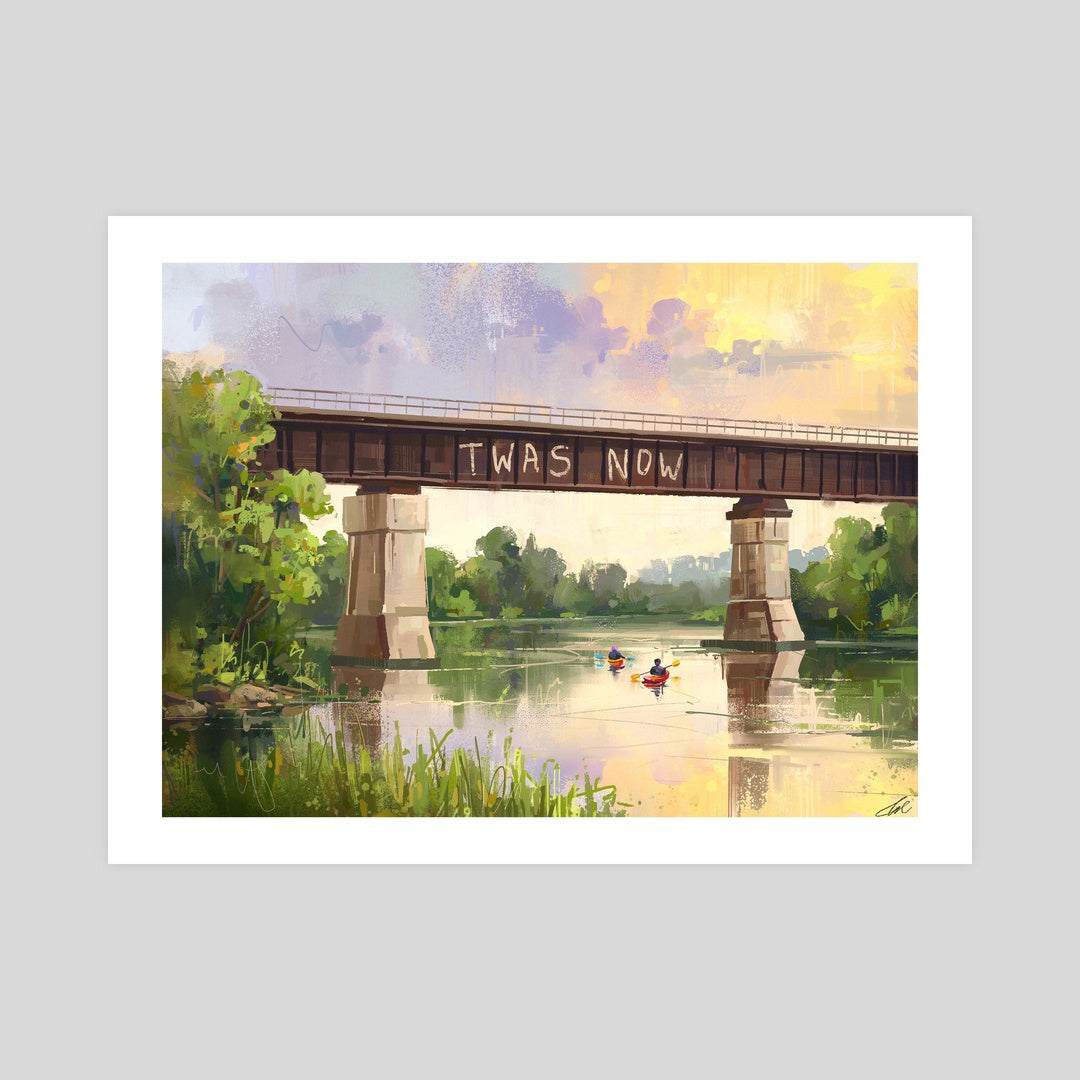 Twas Now Bridge Print thumbnail