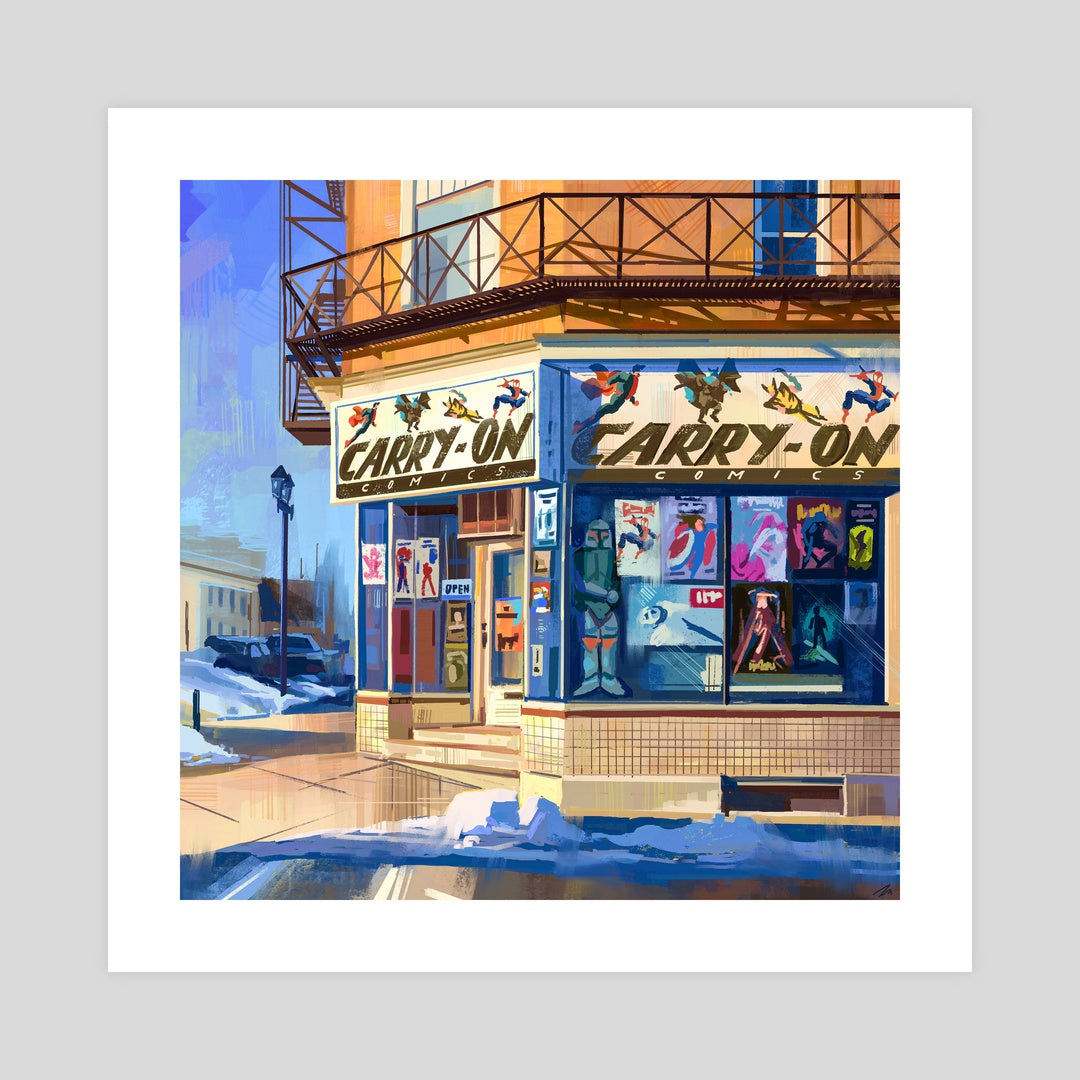 Carry-On Comics Print thumbnail