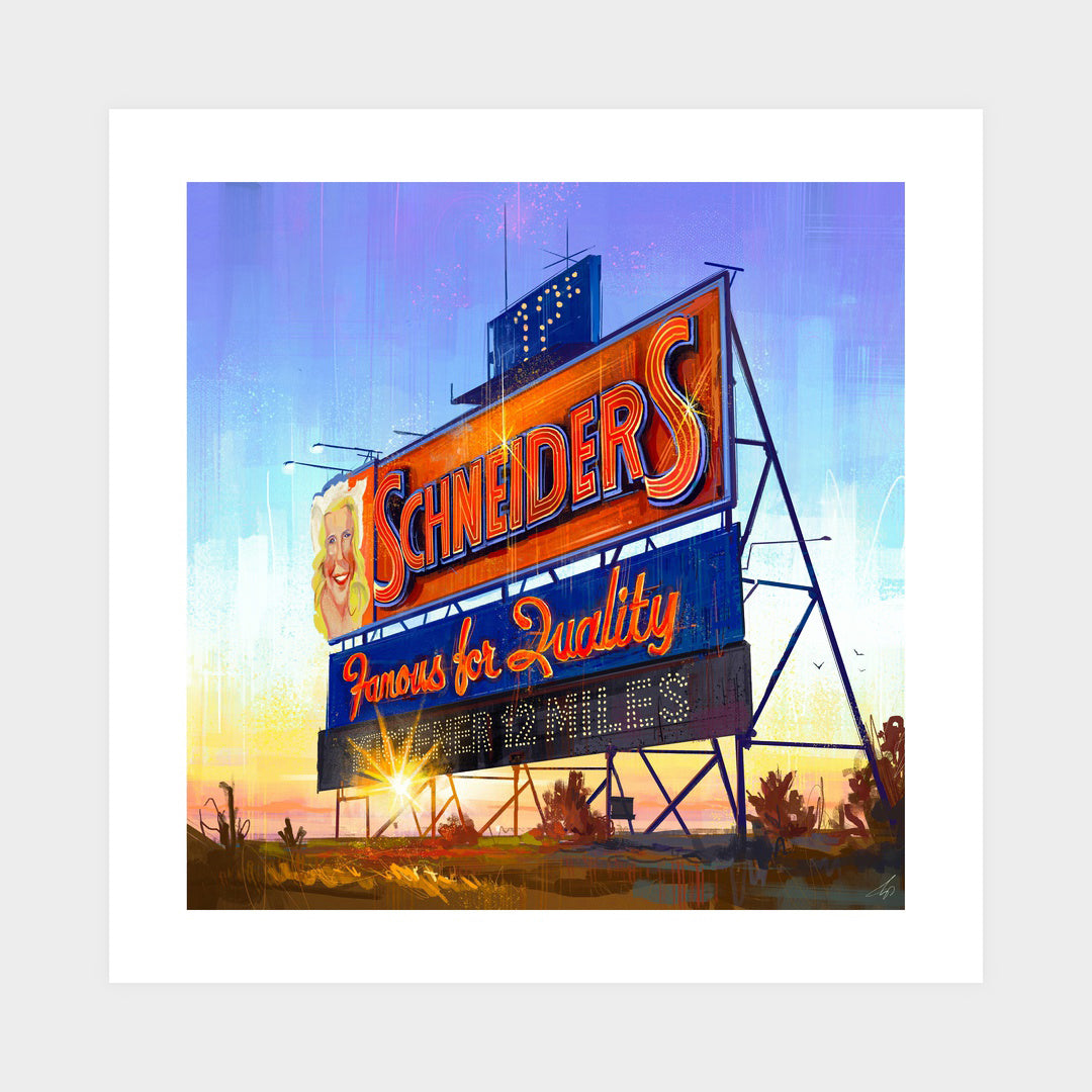 Schneider's Sign Print thumbnail