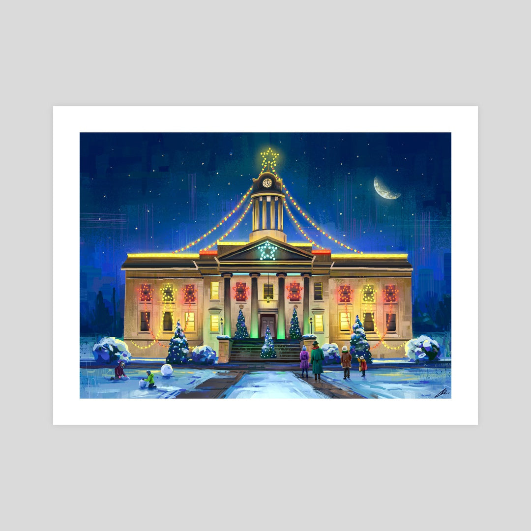 Old Kitchener City Hall Print thumbnail