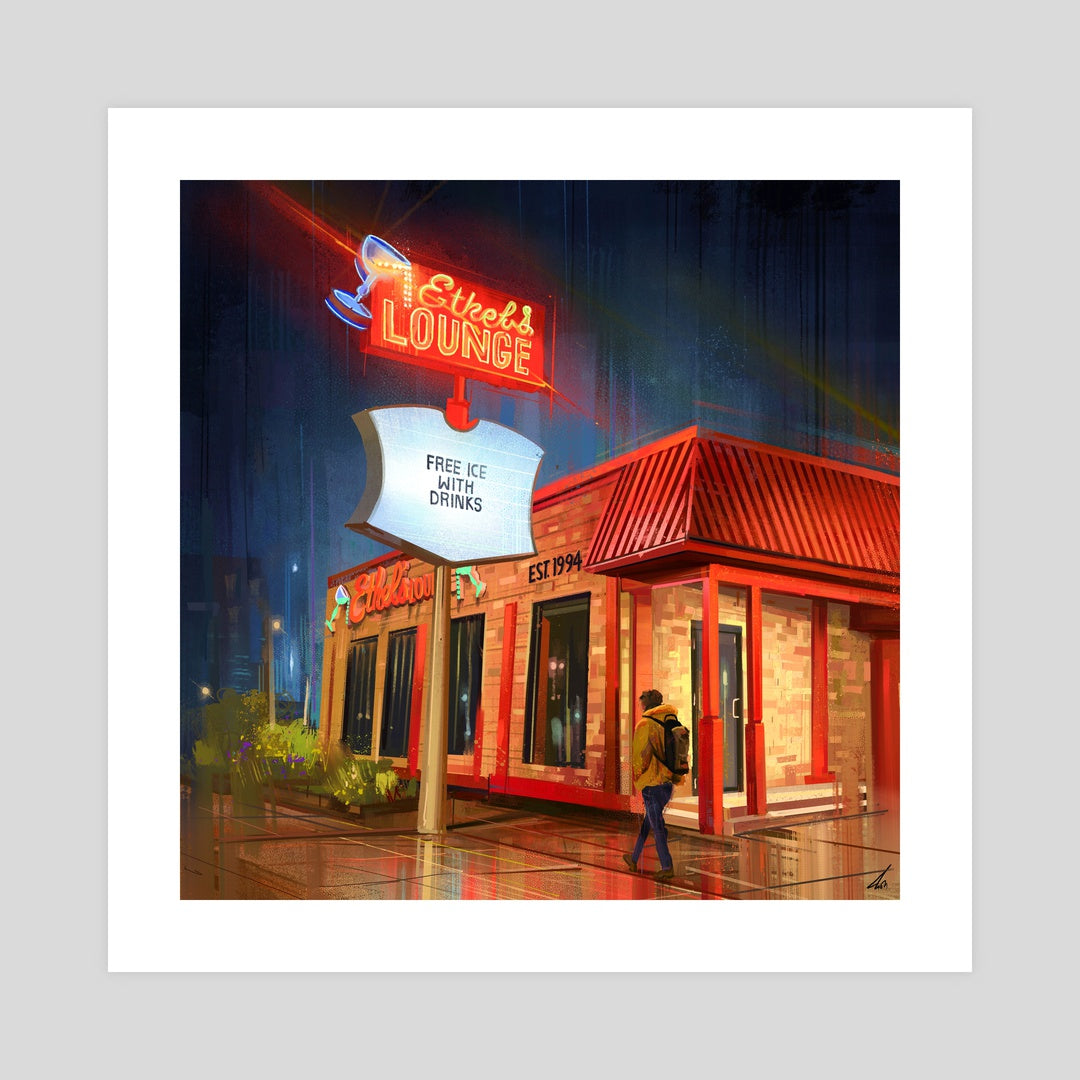 Ethel's Lounge Print thumbnail