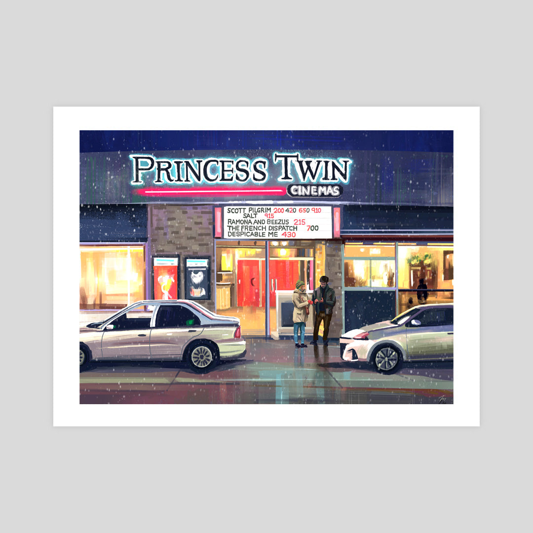 Princess Twin Cinema Print thumbnail