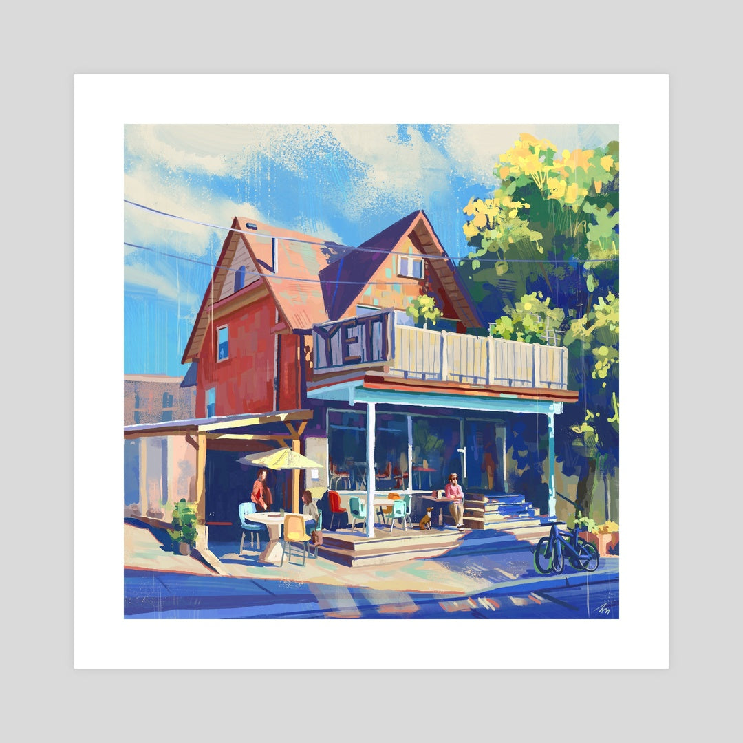 The Yeti Cafe Print thumbnail